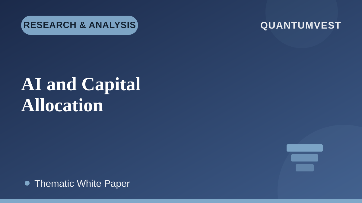 AI And Capital Allocation