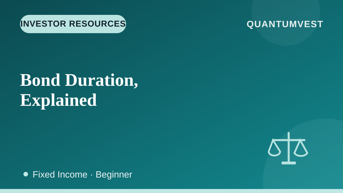 Bond Duration