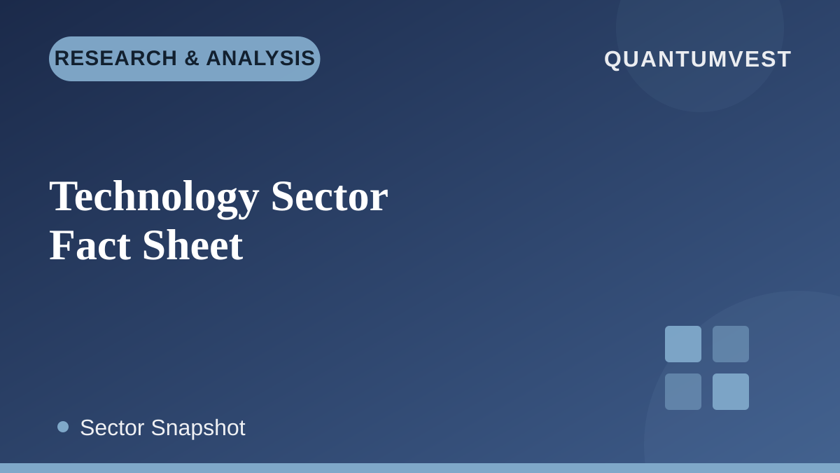 Technology Sector Fact Sheet